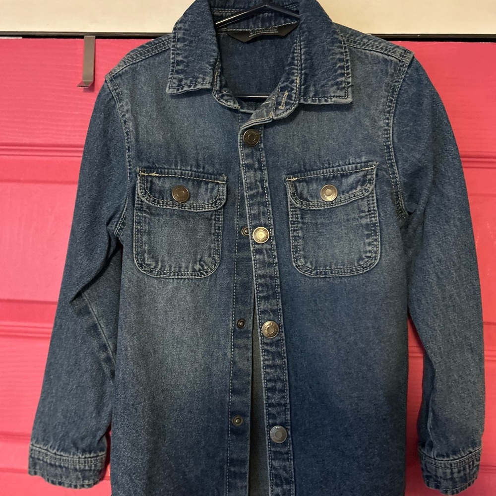 Primark Kids Denim Button Down Shirt - Blue